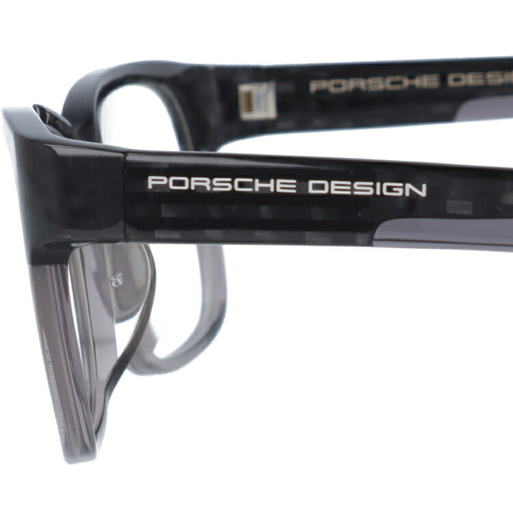 【国内正規品】メガネ 度付き 度なし 伊達メガネ 眼鏡 PORSCHE DESIGN ポルシェデザイン P8707-A-5416-140-0000-E92 54 ユニセックス メンズ レディース ウェリントン型 UVカット 紫外線 ラッピング無料