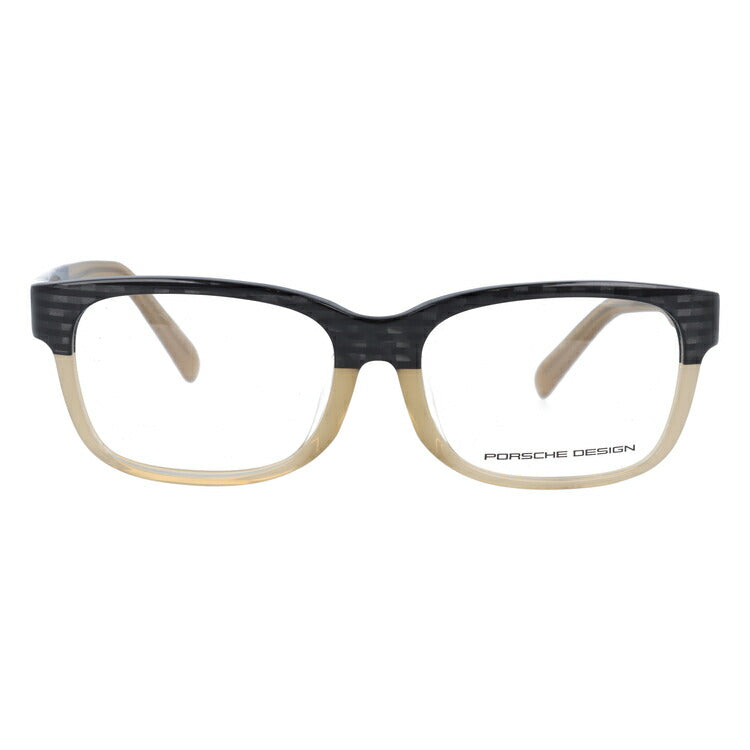 【国内正規品】メガネ 度付き 度なし 伊達メガネ 眼鏡 PORSCHE DESIGN ポルシェデザイン P8707-B-5416-140-0000-E92 54 ユニセックス メンズ レディース ウェリントン型 UVカット 紫外線 ラッピング無料