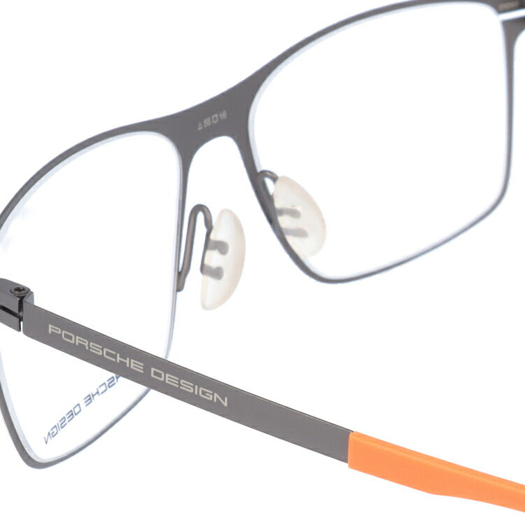 【国内正規品】ポルシェデザイン PORSCHE DESIGN メガネ フレーム 眼鏡 度付き 度なし 伊達 P8256-C 55サイズ スクエア型 UVカット 紫外線 ラッピング無料