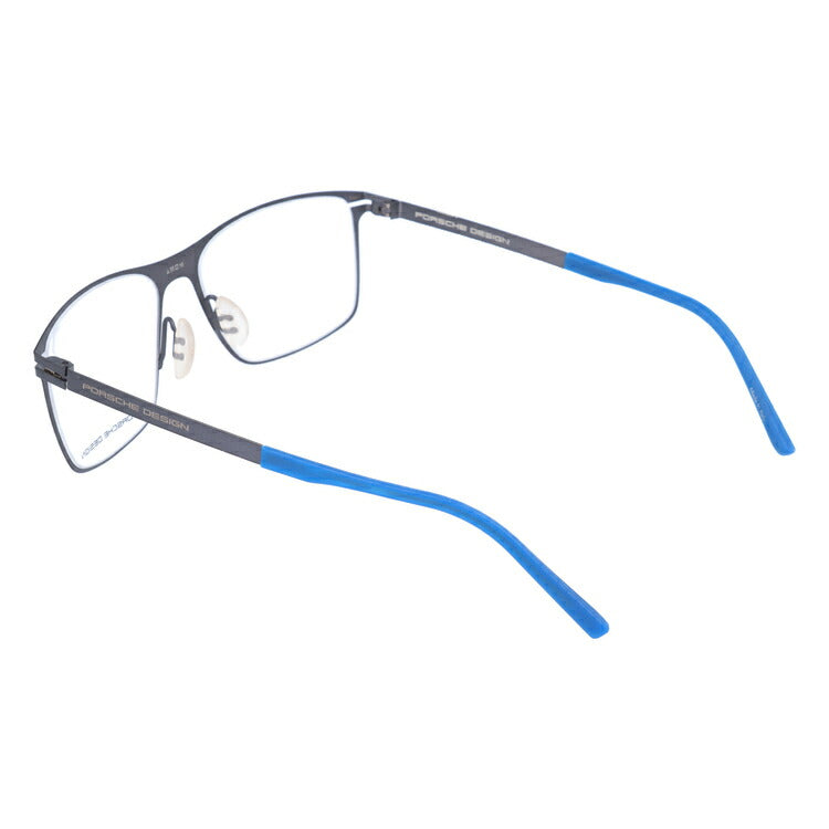 【国内正規品】ポルシェデザイン PORSCHE DESIGN メガネ フレーム 眼鏡 度付き 度なし 伊達 P8256-D 55サイズ スクエア型 UVカット 紫外線 ラッピング無料
