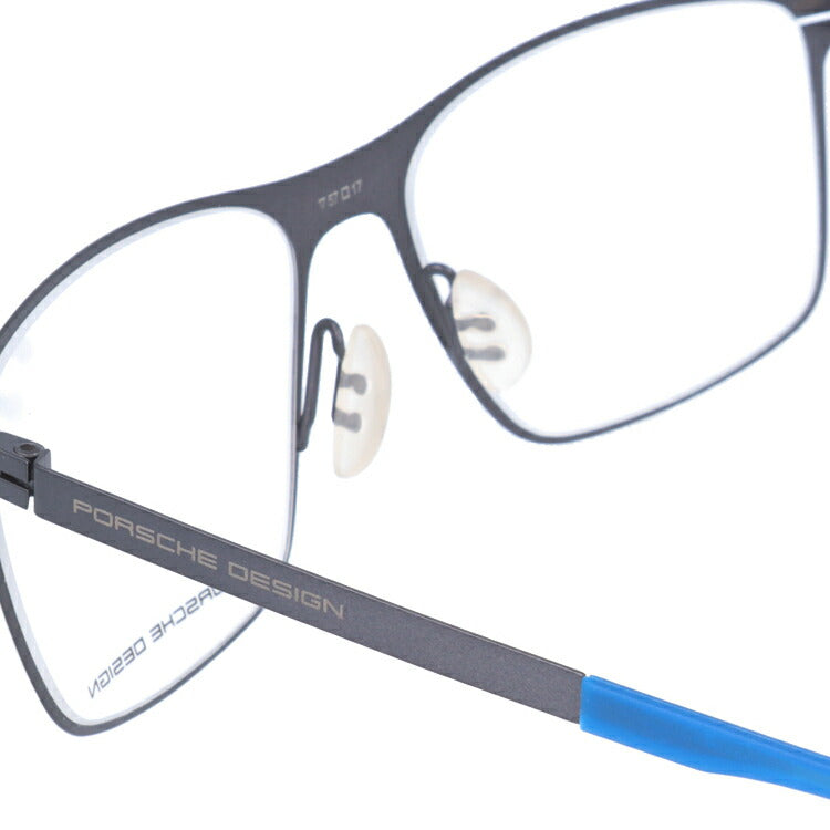 【国内正規品】ポルシェデザイン PORSCHE DESIGN メガネ フレーム 眼鏡 度付き 度なし 伊達 P8256-D 57サイズ スクエア型 UVカット 紫外線 ラッピング無料