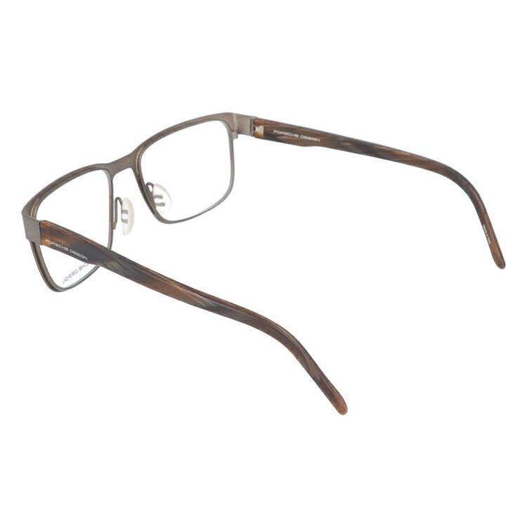 【国内正規品】ポルシェデザイン PORSCHE DESIGN メガネ フレーム 眼鏡 度付き 度なし 伊達 P8291-C 55サイズ スクエア型 UVカット 紫外線 ラッピング無料