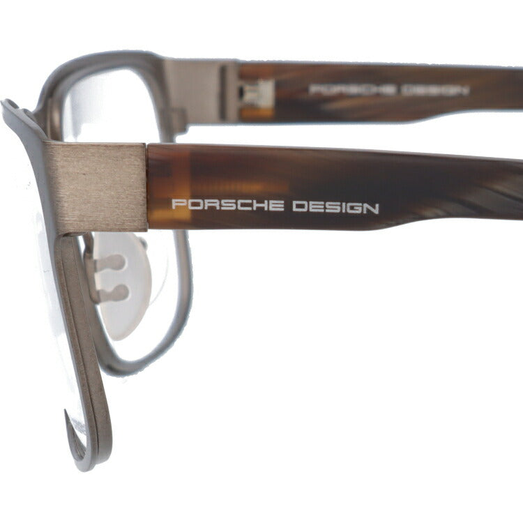 【国内正規品】ポルシェデザイン PORSCHE DESIGN メガネ フレーム 眼鏡 度付き 度なし 伊達 P8291-C 55サイズ スクエア型 UVカット 紫外線 ラッピング無料