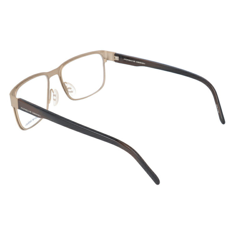 【国内正規品】ポルシェデザイン PORSCHE DESIGN メガネ フレーム 眼鏡 度付き 度なし 伊達 P8291-D 55サイズ スクエア型 UVカット 紫外線 ラッピング無料