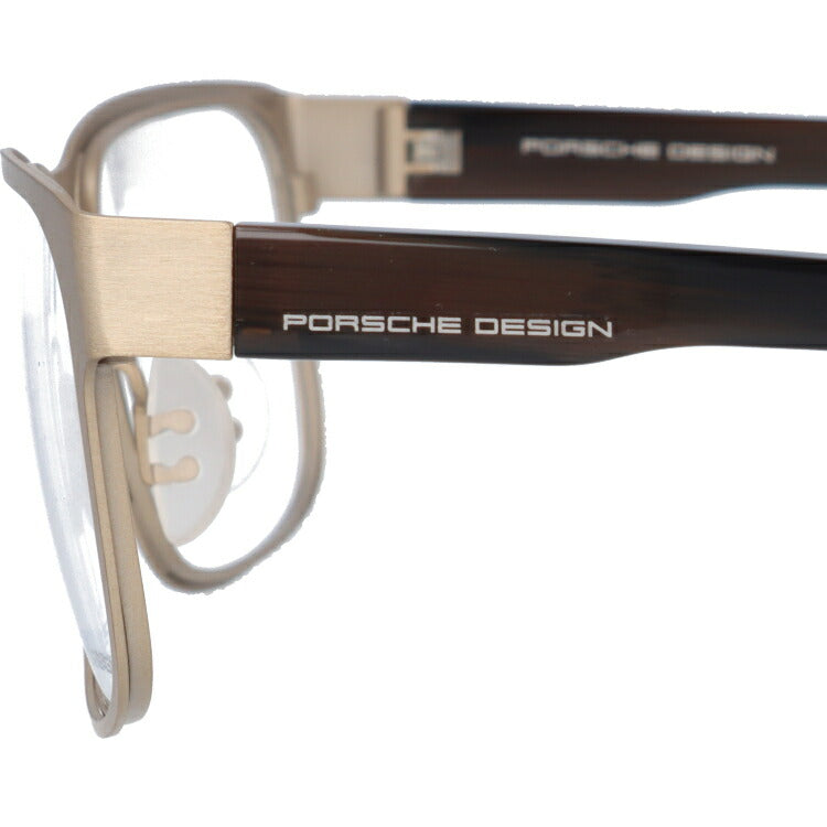 【国内正規品】ポルシェデザイン PORSCHE DESIGN メガネ フレーム 眼鏡 度付き 度なし 伊達 P8291-D 55サイズ スクエア型 UVカット 紫外線 ラッピング無料