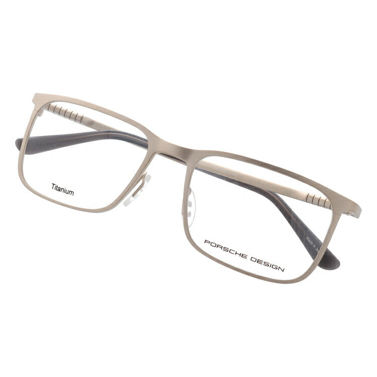 【国内正規品】ポルシェデザイン PORSCHE DESIGN メガネ フレーム 眼鏡 度付き 度なし 伊達 P8294-B 54サイズ スクエア型 UVカット 紫外線 ラッピング無料