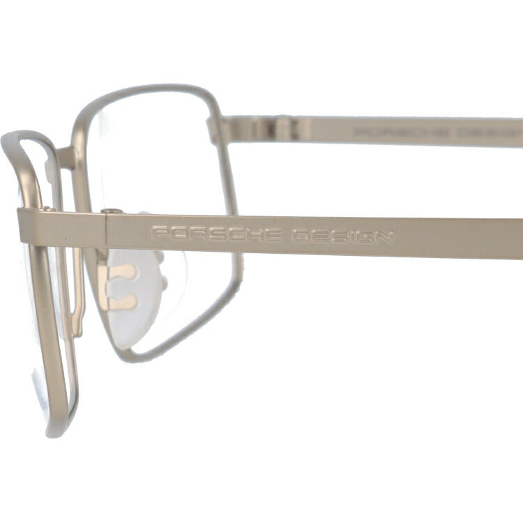 【国内正規品】ポルシェデザイン PORSCHE DESIGN メガネ フレーム 眼鏡 度付き 度なし 伊達 P8314-D 55サイズ スクエア型 UVカット 紫外線 ラッピング無料