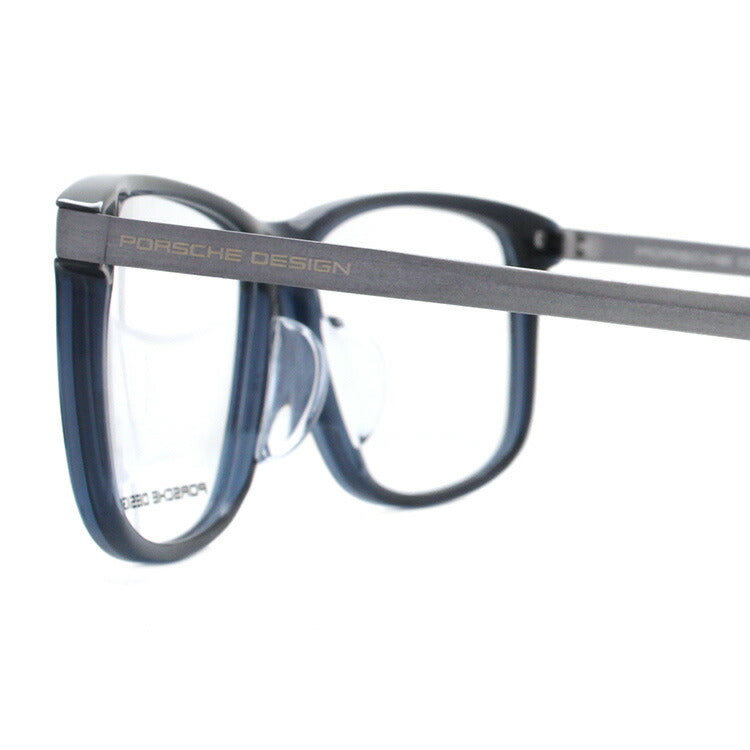 【国内正規品】ポルシェデザイン PORSCHE DESIGN メガネ フレーム 眼鏡 度付き 度なし 伊達 アジアンフィット P8319-C 55サイズ ウェリントン型 メンズ UVカット 紫外線 ラッピング無料