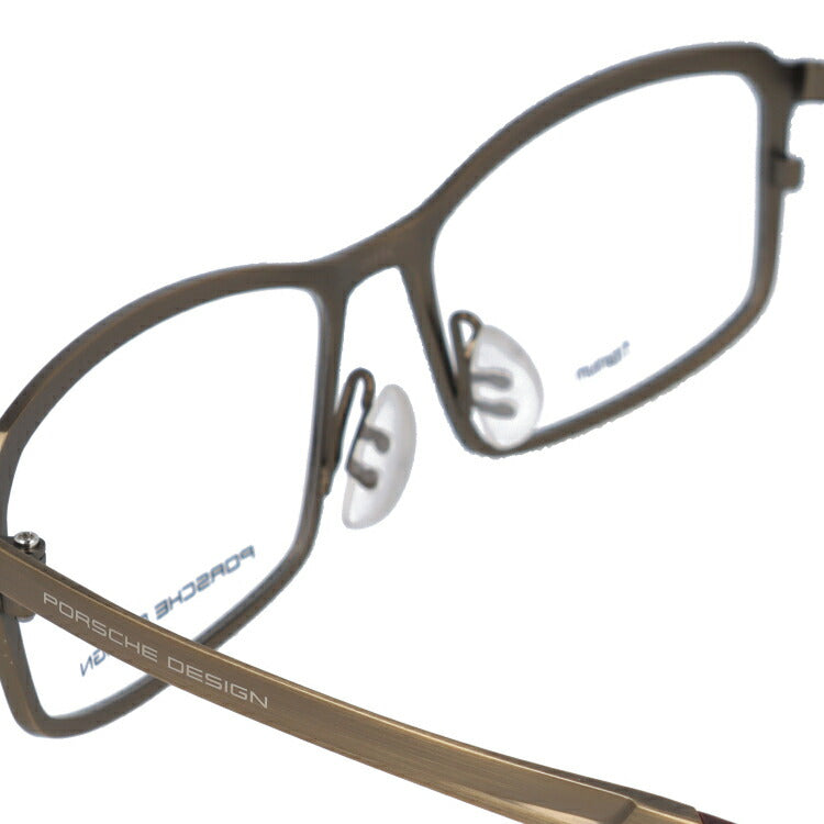 【国内正規品】ポルシェデザイン PORSCHE DESIGN メガネ フレーム 眼鏡 度付き 度なし 伊達 P8722-A 56サイズ スクエア型 UVカット 紫外線 ラッピング無料