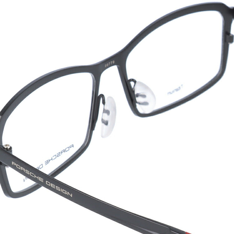 【国内正規品】ポルシェデザイン PORSCHE DESIGN メガネ フレーム 眼鏡 度付き 度なし 伊達 P8722-D 56サイズ スクエア型 UVカット 紫外線 ラッピング無料