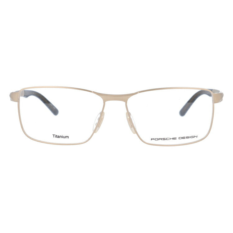 【国内正規品】ポルシェデザイン メガネフレーム 伊達メガネ PORSCHE DESIGN P8273 C 56サイズ スクエア ユニセックス メンズ レディース 日本製 ラッピング無料