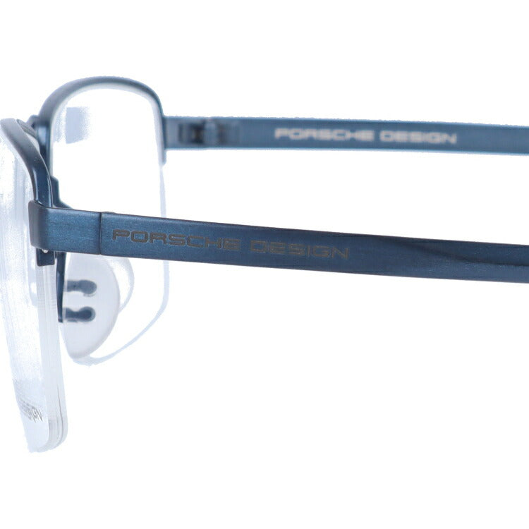 【国内正規品】ポルシェデザイン メガネフレーム 伊達メガネ PORSCHE DESIGN P8318 C 55サイズ スクエア ユニセックス メンズ レディース イタリア製 ラッピング無料