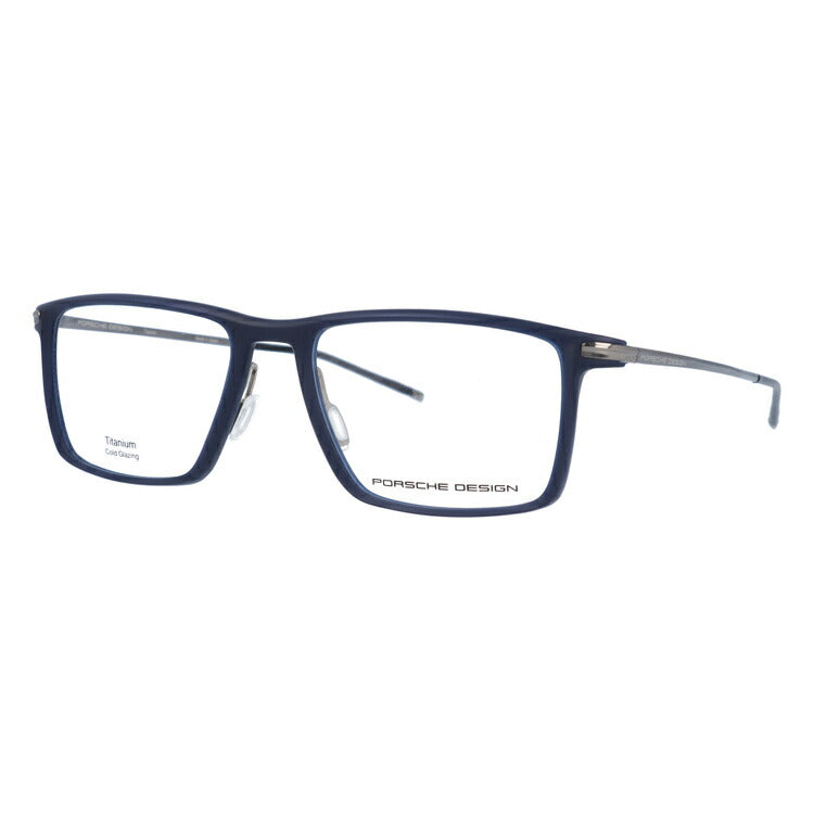 【国内正規品】ポルシェデザイン メガネフレーム 伊達メガネ PORSCHE DESIGN P8363 D 54サイズ スクエア ユニセックス メンズ レディース 日本製 ラッピング無料