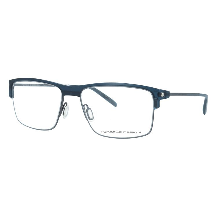【国内正規品】ポルシェデザイン メガネフレーム 伊達メガネ PORSCHE DESIGN P8361 C 55サイズ スクエア型 ブロー ユニセックス メンズ レディース