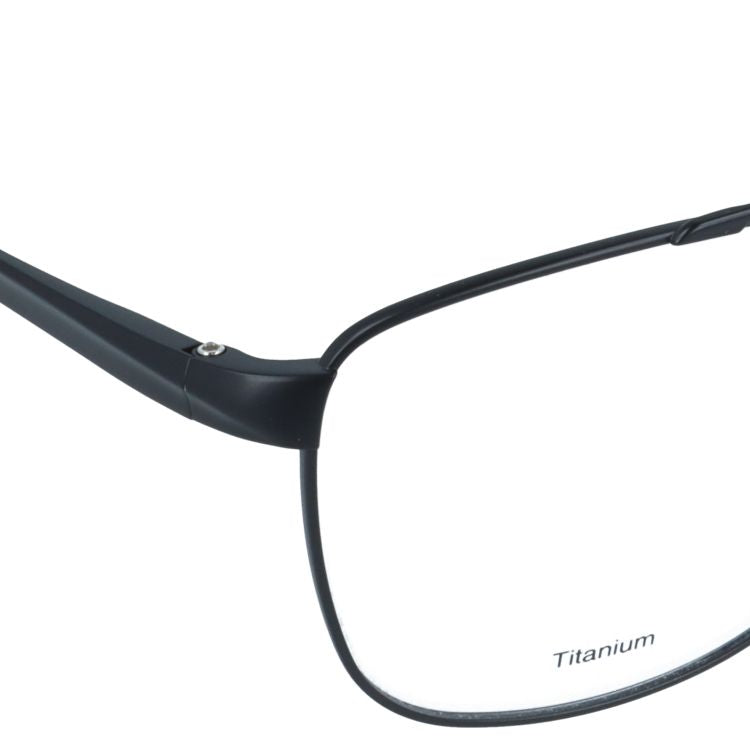 【国内正規品】ポルシェデザイン メガネフレーム 伊達メガネ PORSCHE DESIGN P8370 A 56サイズ スクエア型 ダブルブリッジ ユニセックス メンズ レディース