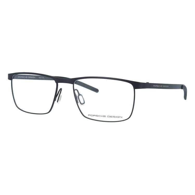 【国内正規品】ポルシェデザイン メガネフレーム 伊達メガネ PORSCHE DESIGN P8378 A 55サイズ スクエア型 ユニセックス メンズ レディース