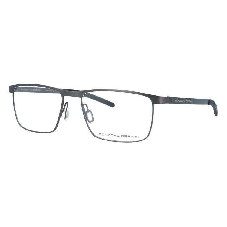 【国内正規品】ポルシェデザイン メガネフレーム 伊達メガネ PORSCHE DESIGN P8378 C 55サイズ スクエア型 ユニセックス メンズ レディース