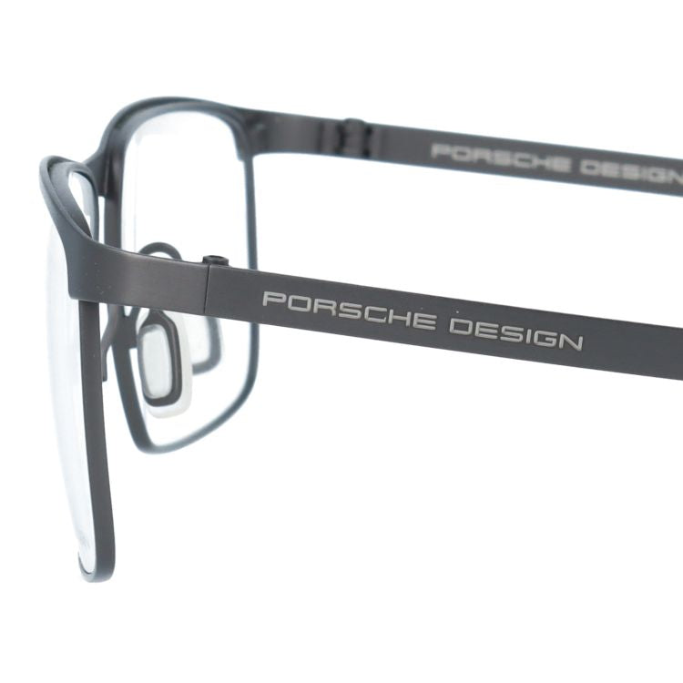 【国内正規品】ポルシェデザイン メガネフレーム 伊達メガネ PORSCHE DESIGN P8378 C 55サイズ スクエア型 ユニセックス メンズ レディース
