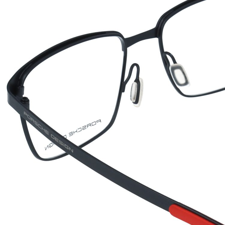 【国内正規品】ポルシェデザイン メガネフレーム 伊達メガネ PORSCHE DESIGN P8379 A 53サイズ スクエア型 ユニセックス メンズ レディース