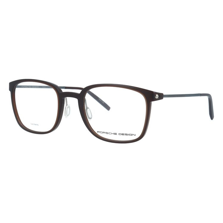 【国内正規品】ポルシェデザイン メガネフレーム 伊達メガネ PORSCHE DESIGN P8385 C 51サイズ ウェリントン型 ユニセックス メンズ レディース