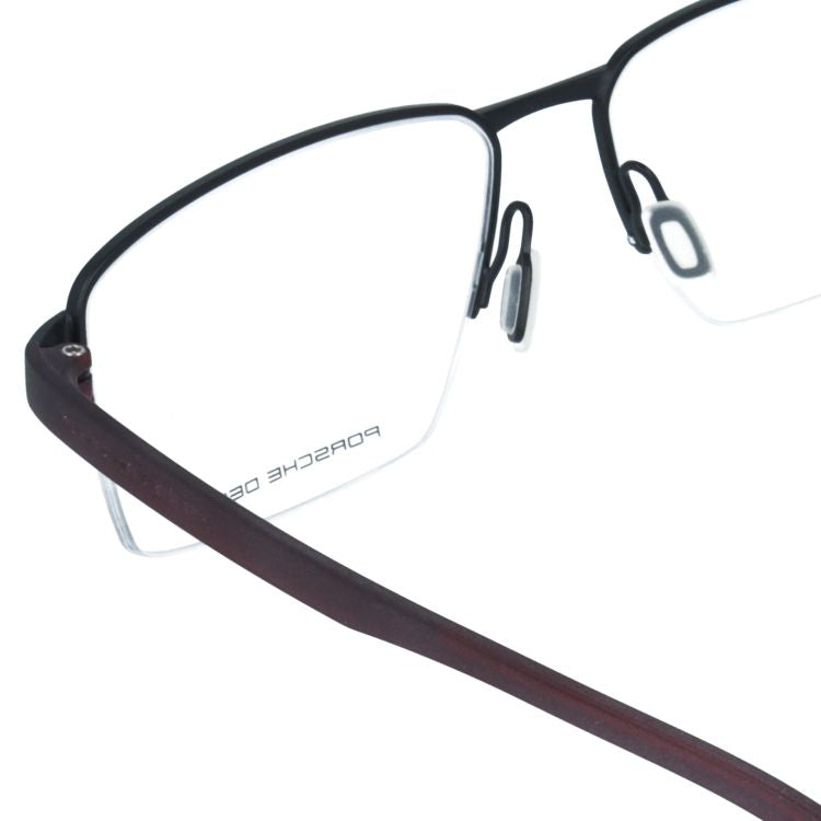 【国内正規品】ポルシェデザイン メガネフレーム 伊達メガネ PORSCHE DESIGN P8394 A 57サイズ スクエア型 ユニセックス メンズ レディース