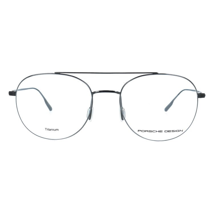 【国内正規品】ポルシェデザイン メガネフレーム 伊達メガネ PORSCHE DESIGN P8395 A 52サイズ ボストン型 ダブルブリッジ ユニセックス メンズ レディース