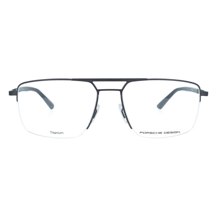 【国内正規品】ポルシェデザイン メガネフレーム 伊達メガネ PORSCHE DESIGN P8398 A 56サイズ スクエア型 ベヨネッタ ユニセックス メンズ レディース