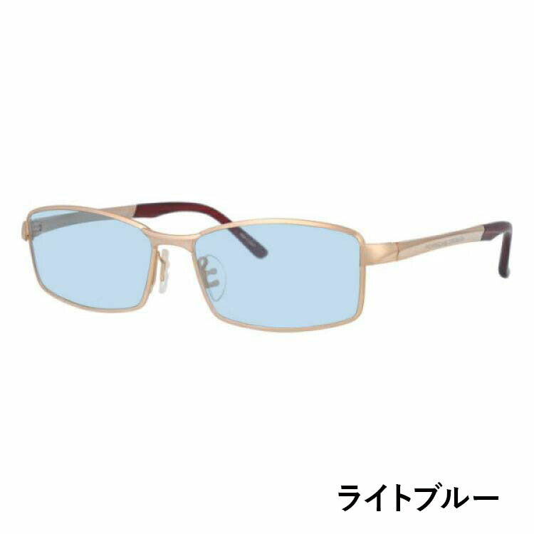 【選べる15色 ライトカラーレンズ】【国内正規品】ポルシェデザイン メガネフレーム 【スクエア型】 おしゃれ老眼鏡 PC眼鏡 スマホめがね 伊達メガネ リーディンググラス 眼精疲労 PORSCHE DESIGN P8720-A 56サイズ ユニセックス メンズ レディース ハイブランド