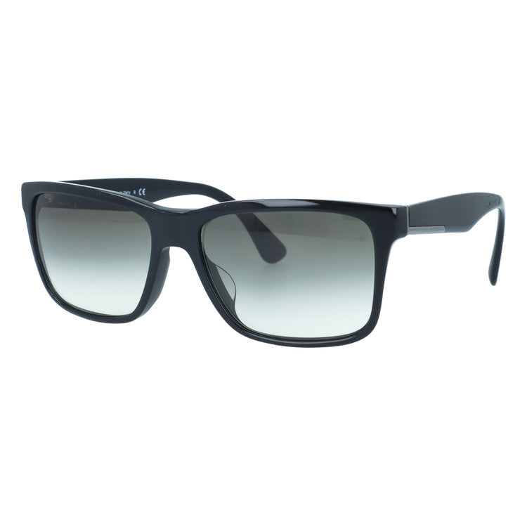 【国内正規品】プラダ サングラス アジアンフィット PRADA PR19SSF 1AB0A7 59サイズ スクエア型 ユニセックス メンズ レディース
