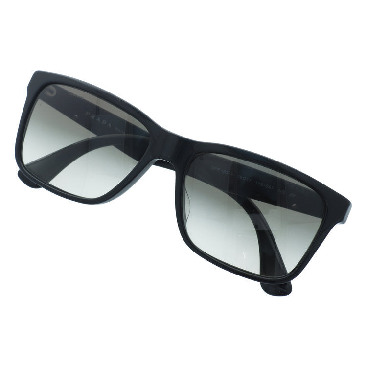 【国内正規品】プラダ サングラス アジアンフィット PRADA PR19SSF 1AB0A7 59サイズ スクエア型 ユニセックス メンズ レディース