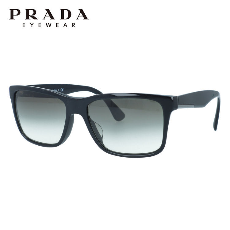 【国内正規品】プラダ サングラス アジアンフィット PRADA PR19SSF 1AB0A7 59サイズ スクエア型 ユニセックス メンズ レディース