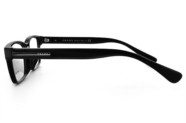 【国内正規品】プラダ メガネ 度付き 度なし 伊達メガネ 眼鏡 PRADA PR01SV 1AB1O1 56 ブラック アジアンフィット レディース メンズ スクエア型 UVカット 紫外線 ラッピング無料