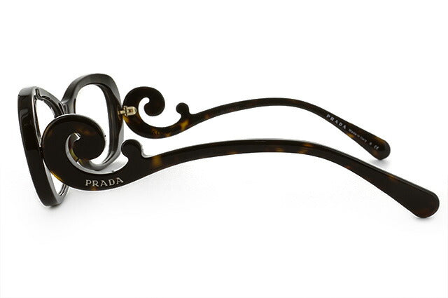 【訳あり】プラダ メガネ 度付き 度なし 伊達メガネ 眼鏡 PRADA ミニマルバロック PR09PVA 2AU1O1 54 ハバナ アジアンフィット MINIMAL BAROQUE レディース メンズ UVカット 紫外線 ラッピング無料 【海外正規品】