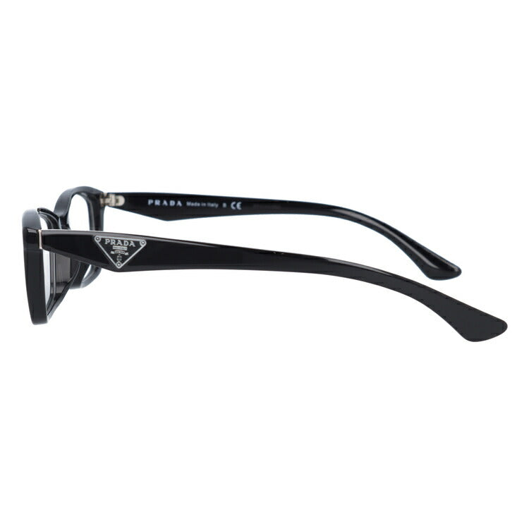 【国内正規品】プラダ メガネ 度付き 度なし 伊達メガネ 眼鏡 PRADA PR20RV 1AB1O1 53 ブラック アジアンフィット レディース メンズ UVカット 紫外線 ラッピング無料
