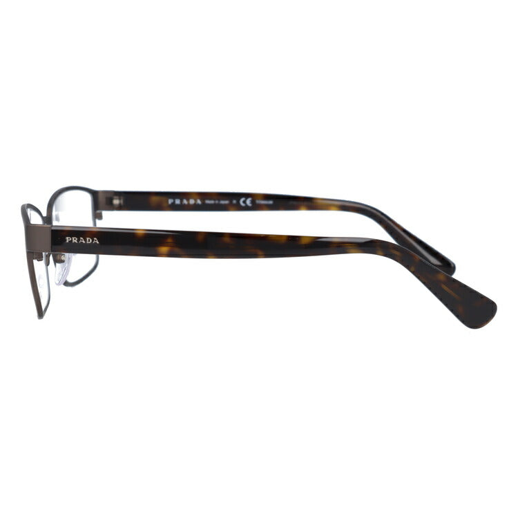 【国内正規品】プラダ メガネ 度付き 度なし 伊達メガネ 眼鏡 PRADA PR50SV IAK1O1 56 マットブラウン/ハバナ アジアンフィット レディース メンズ スクエア型 UVカット 紫外線 ラッピング無料