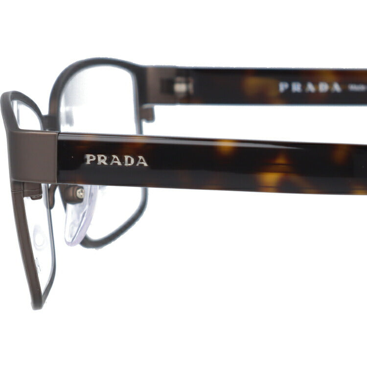 【訳あり・店頭展示品/外箱なし】【国内正規品】プラダ メガネ フレーム 眼鏡 PRADA PR50SV IAK1O1 56サイズ スクエア型 ブランド メンズ レディース アイウェア UVカット ギフト対応 ラッピング無料