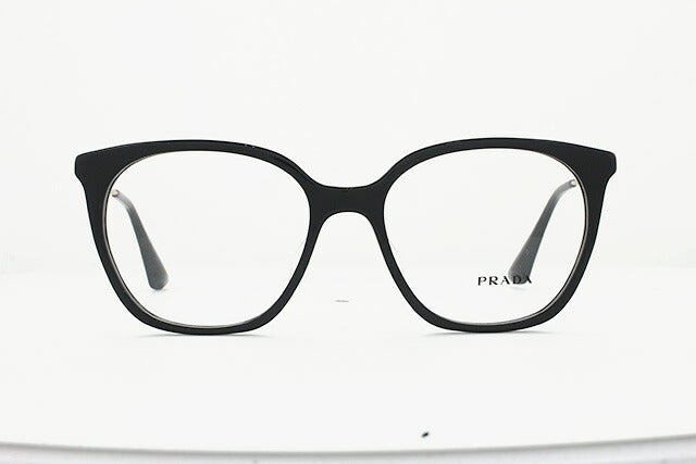【国内正規品】メガネ 度付き 度なし 伊達メガネ 眼鏡 プラダ アジアンフィット PRADA PR11TVF 1AB1O1 53サイズ ウェリントン型 メンズ レディース UVカット 紫外線 ラッピング無料