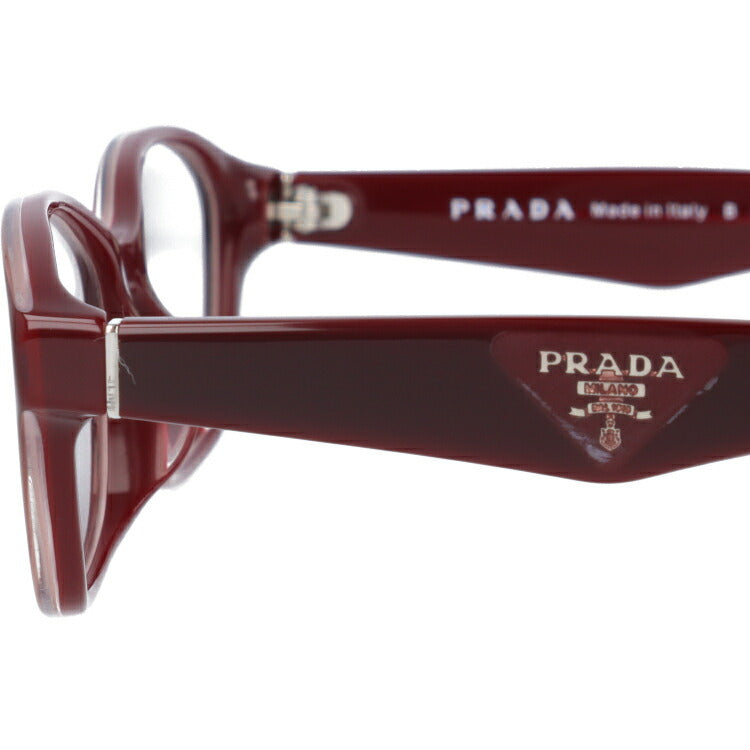 【訳あり・店頭展示品/外箱なし】【国内正規品】プラダ メガネ フレーム 眼鏡 PRADA PR02SV UAN1O1 54サイズ アジアンフィット スクエア型 ブランド メンズ レディース アイウェア UVカット ギフト対応 ラッピング無料