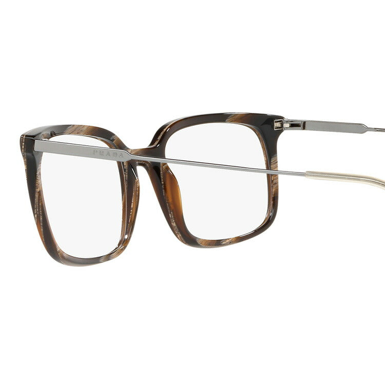 【国内正規品】メガネ 度付き 度なし 伊達メガネ 眼鏡 プラダ アジアンフィット PRADA PR16UVF C9O1O1 55サイズ スクエア レディース UVカット 紫外線 ラッピング無料