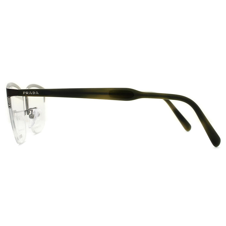 【訳あり】プラダ 伊達メガネ 眼鏡 PRADA PR57TVD U6C1O1 55サイズ ブロー型 メンズ レディース ラッピング無料