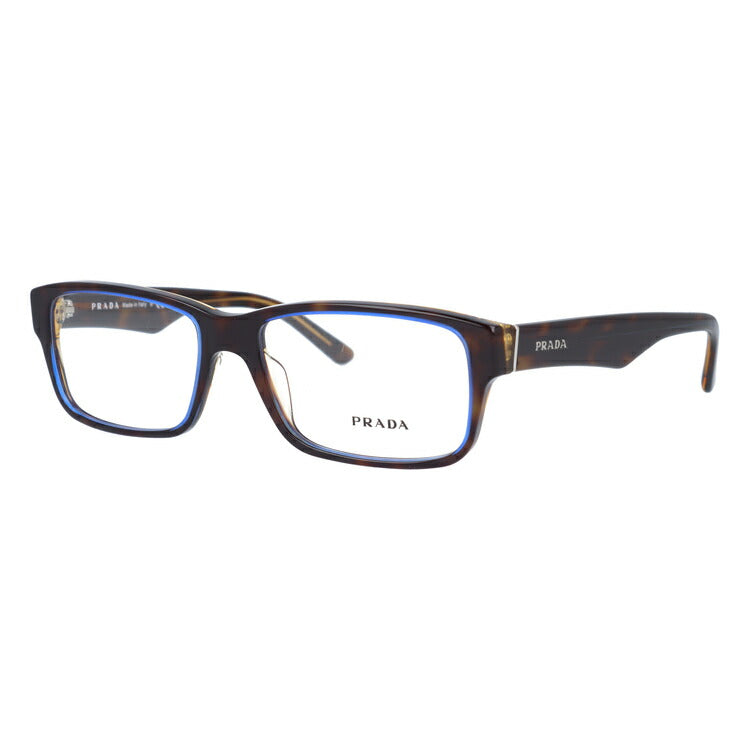 【国内正規品】メガネ 度付き 度なし 伊達メガネ 眼鏡 プラダ アジアンフィット PRADA PR16MVA ZXH1O1 55サイズ スクエア型 メンズ レディース UVカット 紫外線 ラッピング無料