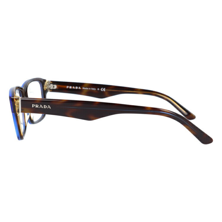 【国内正規品】メガネ 度付き 度なし 伊達メガネ 眼鏡 プラダ アジアンフィット PRADA PR16MVA ZXH1O1 55サイズ スクエア型 メンズ レディース UVカット 紫外線 ラッピング無料