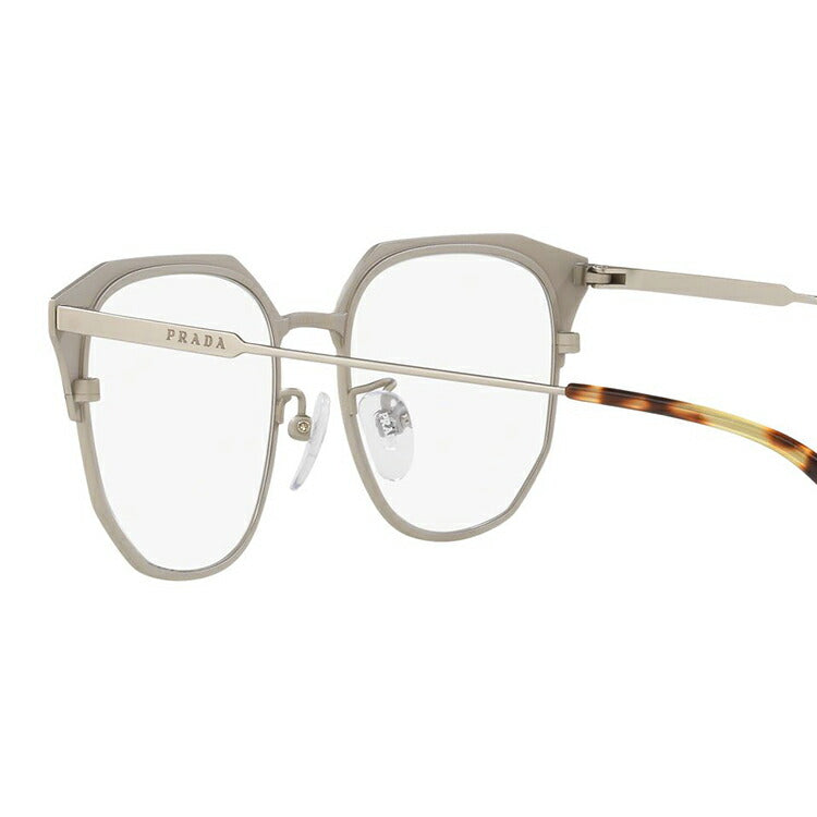 【国内正規品】メガネ 度付き 度なし 伊達メガネ 眼鏡 プラダ アジアンフィット PRADA PR56VVD 3091O1 52サイズ ウェリントン型 メンズ レディース UVカット 紫外線 ラッピング無料