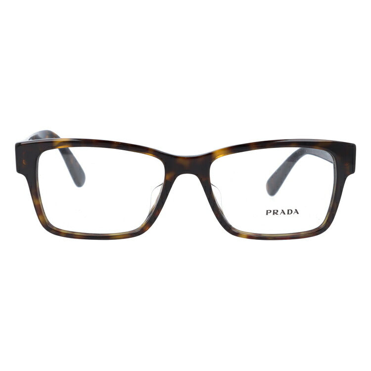 【国内正規品】メガネ 度付き 度なし 伊達メガネ 眼鏡 プラダ アジアンフィット PRADA PR15VVF 2AU1O1 55サイズ スクエア型 メンズ レディース UVカット 紫外線 ラッピング無料
