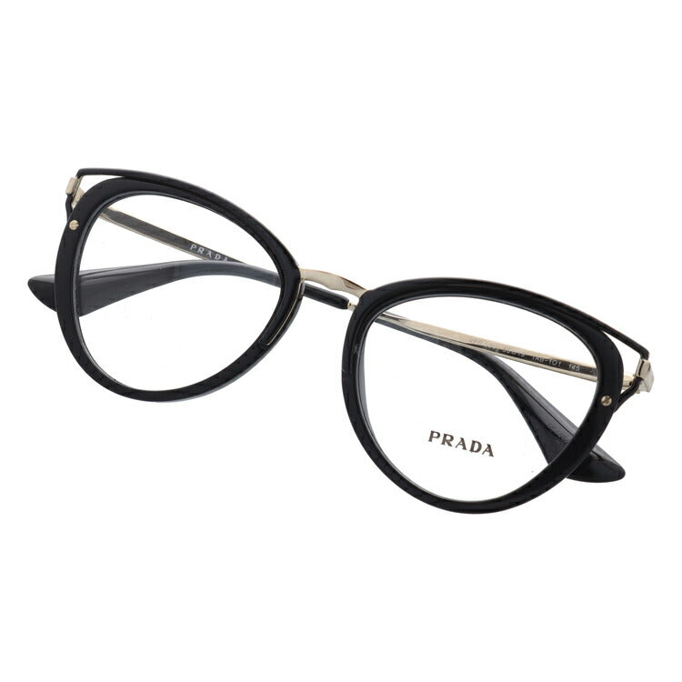 【国内正規品】プラダ メガネフレーム 伊達メガネ レギュラーフィット PRADA PR 53UV 1AB1O1 50サイズ フォックス ユニセックス メンズ レディース イタリア製 ラッピング無料