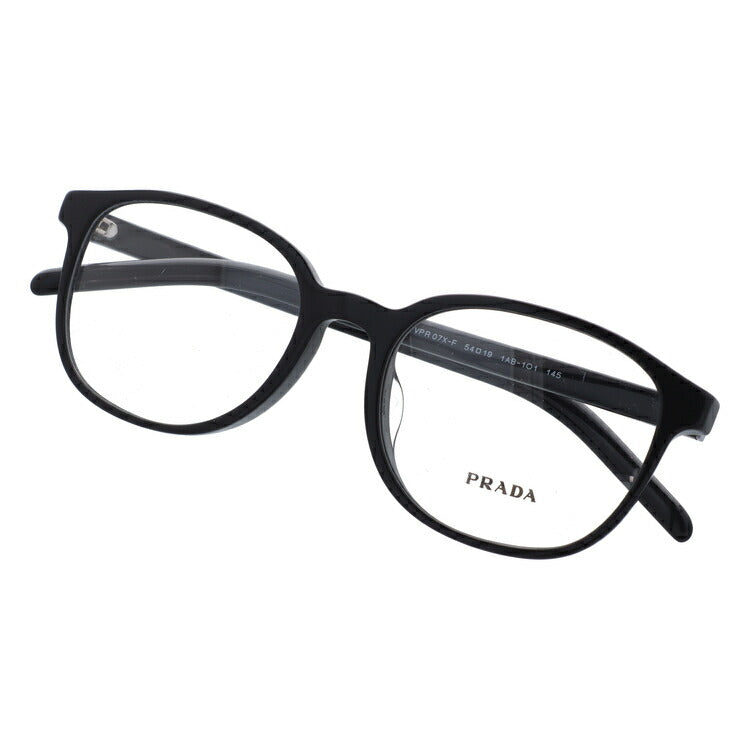 【訳あり・店頭展示品/外箱なし】【国内正規品】プラダ メガネ フレーム 眼鏡 PRADA PR07XVF 1AB1O1 54サイズ アジアンフィット ウェリントン型 ブランド メンズ レディース アイウェア UVカット ギフト対応 ラッピング無料