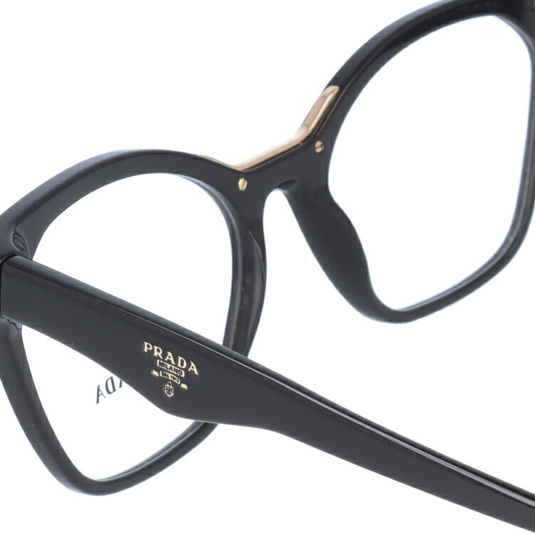 【訳あり・店頭展示品/外箱なし】【国内正規品】プラダ メガネ フレーム 眼鏡 PRADA PR09UV 1AB1O1 54サイズ レギュラーフィット フォックス型 ブランド メンズ レディース アイウェア UVカット ギフト対応 ラッピング無料