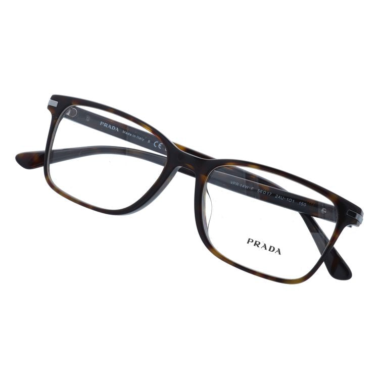【国内正規品】プラダ メガネフレーム 伊達メガネ フルフィット（アジアンフィット） PRADA PR 14WVF 2AU1O1 56サイズ スクエア ユニセックス メンズ レディース