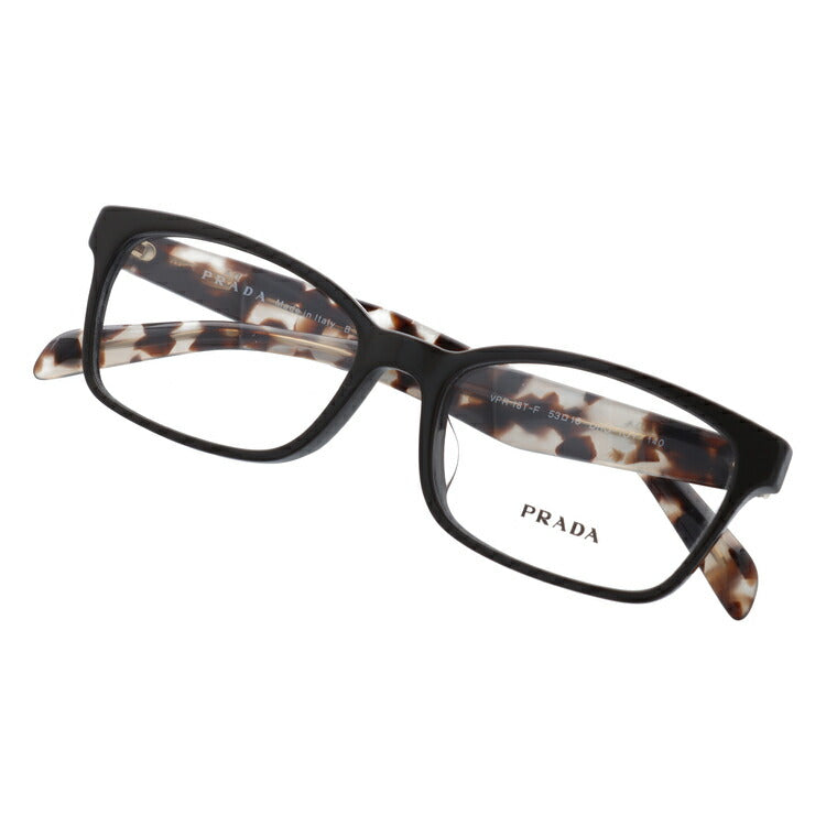 【訳あり・店頭展示品/外箱なし】【国内正規品】プラダ メガネ フレーム 眼鏡 PRADA PR18TVF DHO1O1 53サイズ アジアンフィット スクエア型 ブランド メンズ レディース アイウェア UVカット ギフト対応 ラッピング無料