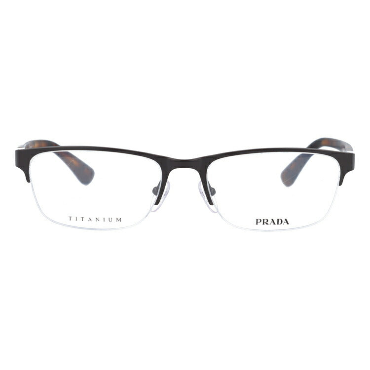 【訳あり・店頭展示品/外箱なし】【国内正規品】プラダ メガネ フレーム 眼鏡 PRADA PR52SV 1AH1O1 55サイズ スクエア型 ブランド メンズ レディース アイウェア UVカット ギフト対応 ラッピング無料